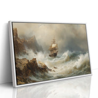 Seafarer's Tale Among Leather Spines