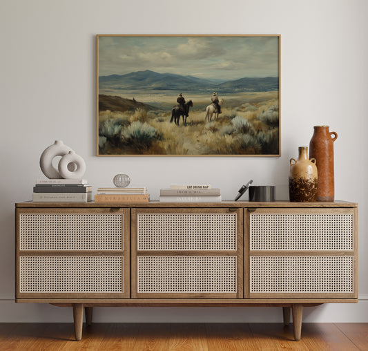 Sagebrush Tales Under Mountain Skies