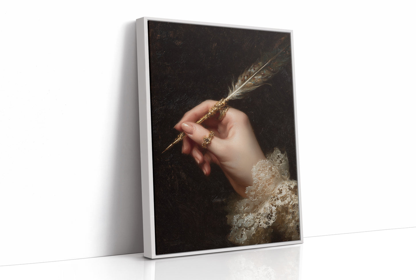 Gilded Quill Awaits Inspiration