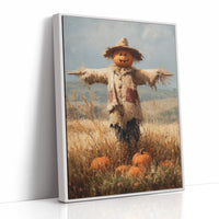 Harvest Guardian Watches Golden Fields