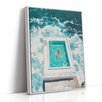 Ocean Pool Catches Summer's Float