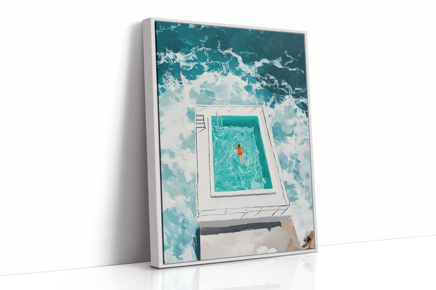 Ocean Pool Catches Summer's Float
