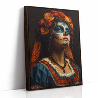 Elegance in Sugar Skull Makeup