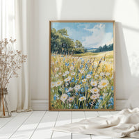 Fields Awash With Floral Laughter