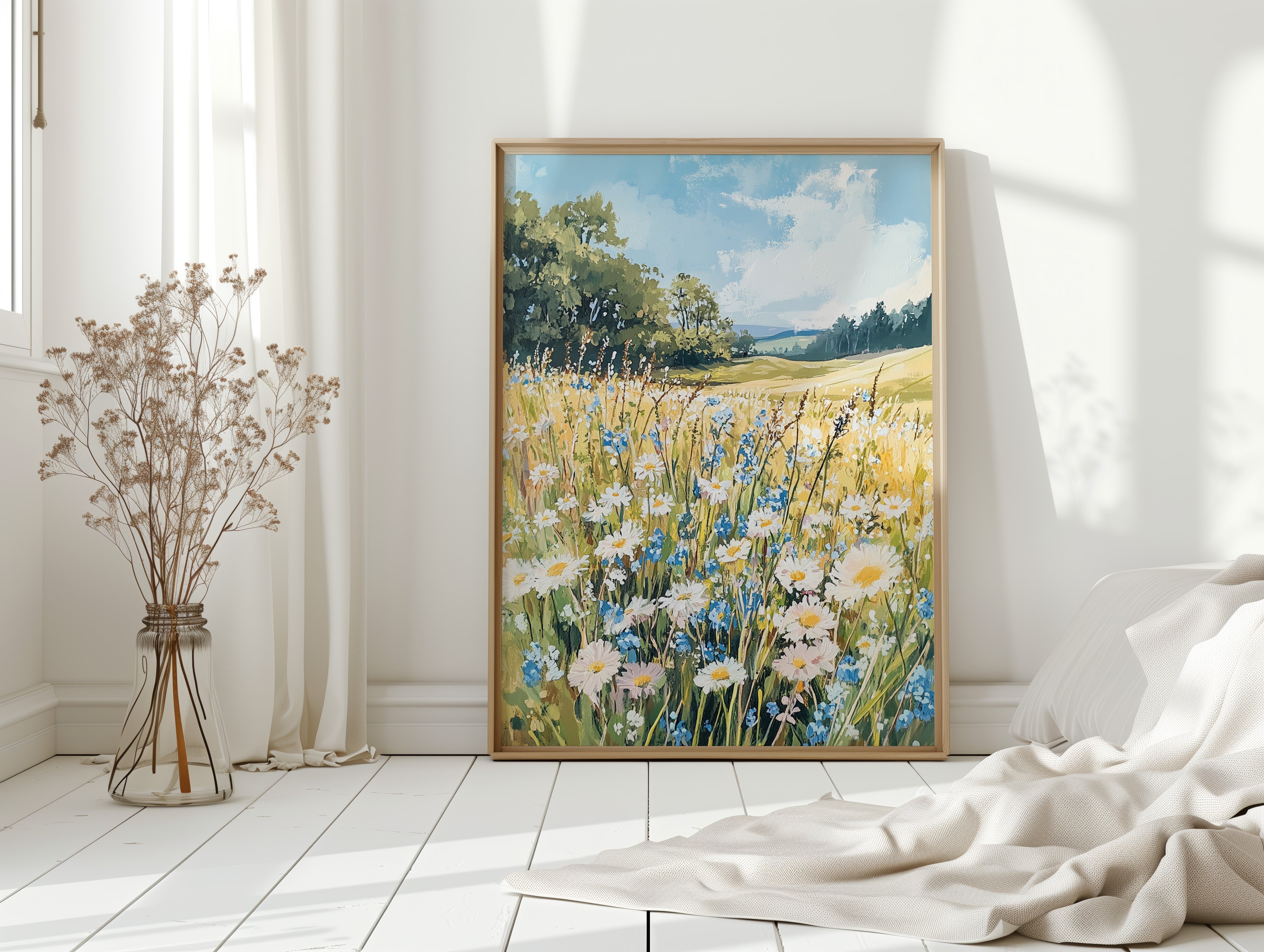 Fields Awash With Floral Laughter