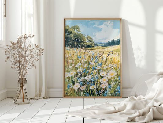 Fields Awash With Floral Laughter