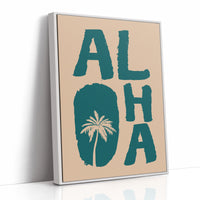 Island Letters Spell Summer Peace
