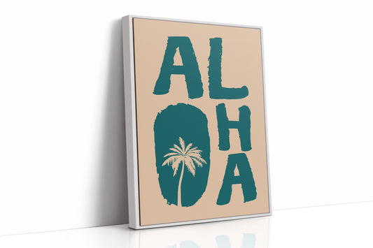 Island Letters Spell Summer Peace