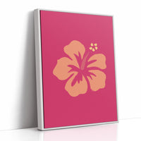 Coral Petals Dance Through Fuchsia