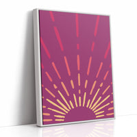Magenta Skies Break Into Gold