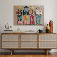 Rhinestone Cowboys Paint Pastel Days