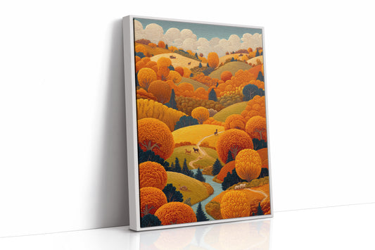 Rolling Hills Paint October's Symphony