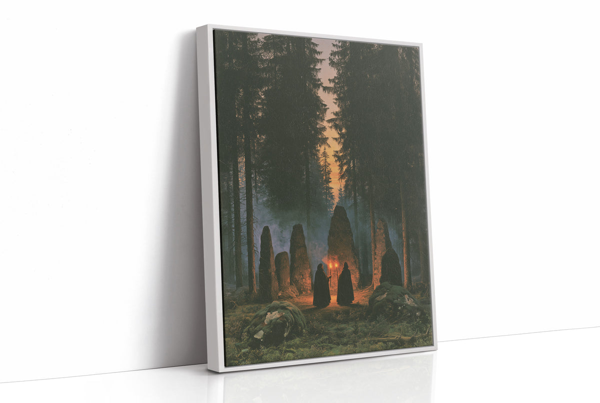 Torchlit Ritual Among the Ancient Stones