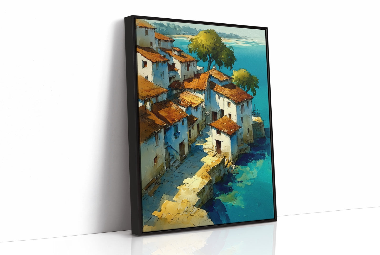 The Village Leans Toward the Sea