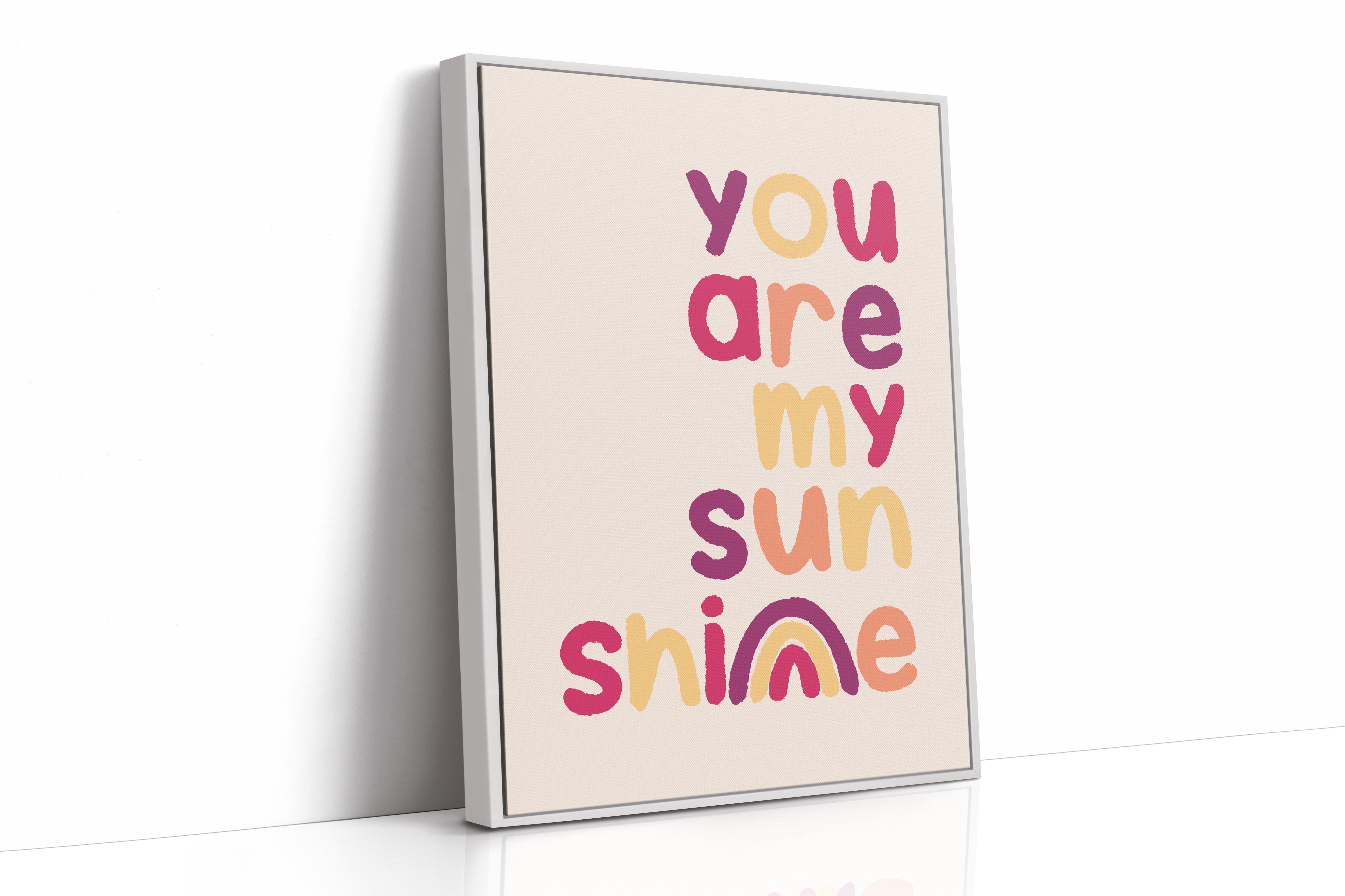 Letters Paint Tomorrow's Rainbow Promise