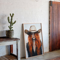 Cowgirl Ember – Rustic Elegance in Red
