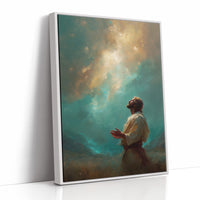 Divine Light Breaks Through Turquoise Heavens
