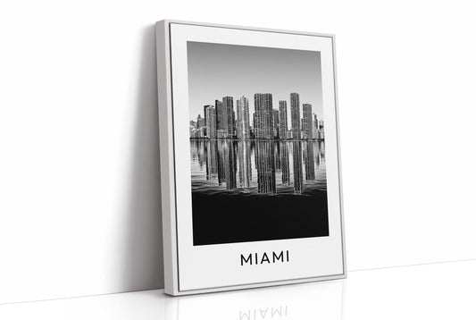 Skyline Dissolving Into Ink