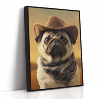 Prairie Pug At Sundown