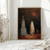Beneath the Blood Moon's Veil