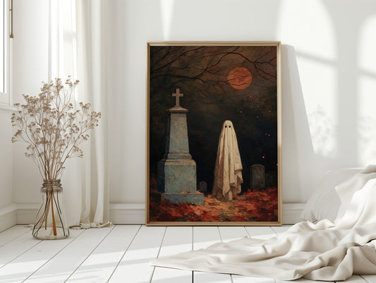 Beneath the Blood Moon's Veil