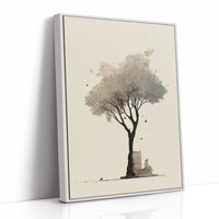 Solitude Beneath Whispering Branches