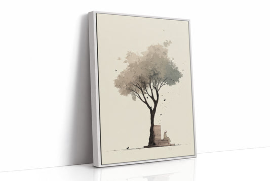 Solitude Beneath Whispering Branches