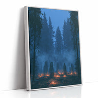 Vigil in the Blue Hour
