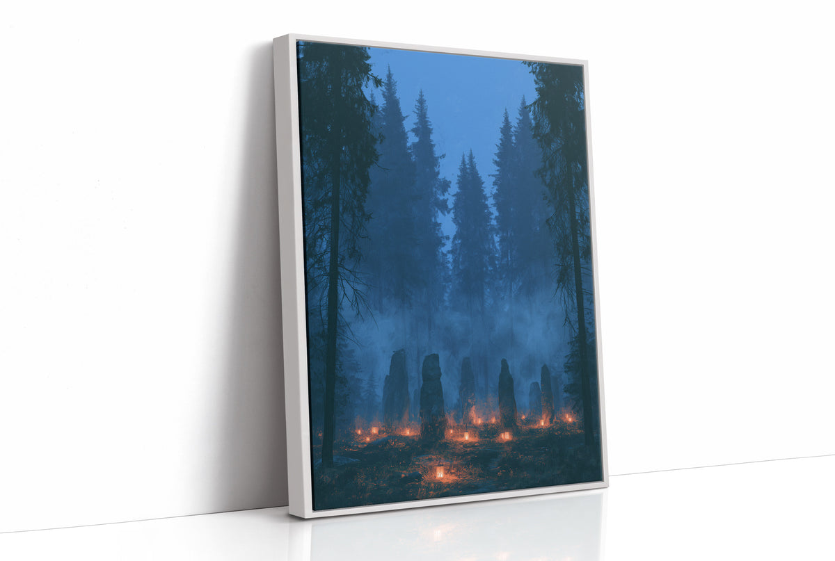 Vigil in the Blue Hour