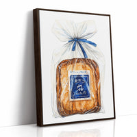 Fresh Bread Wears Blue Ribbons