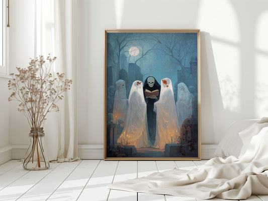 Ceremony Beneath the Moonlit Veil