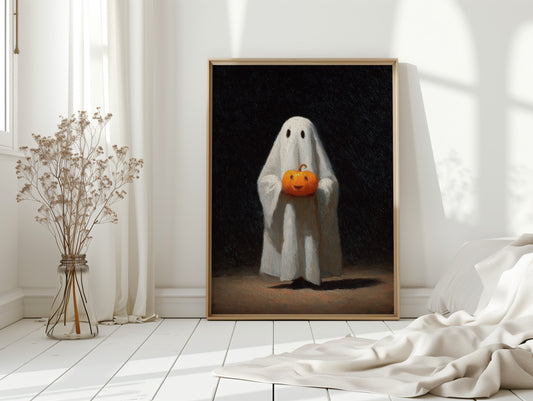 The Pumpkin's Gentle Embrace