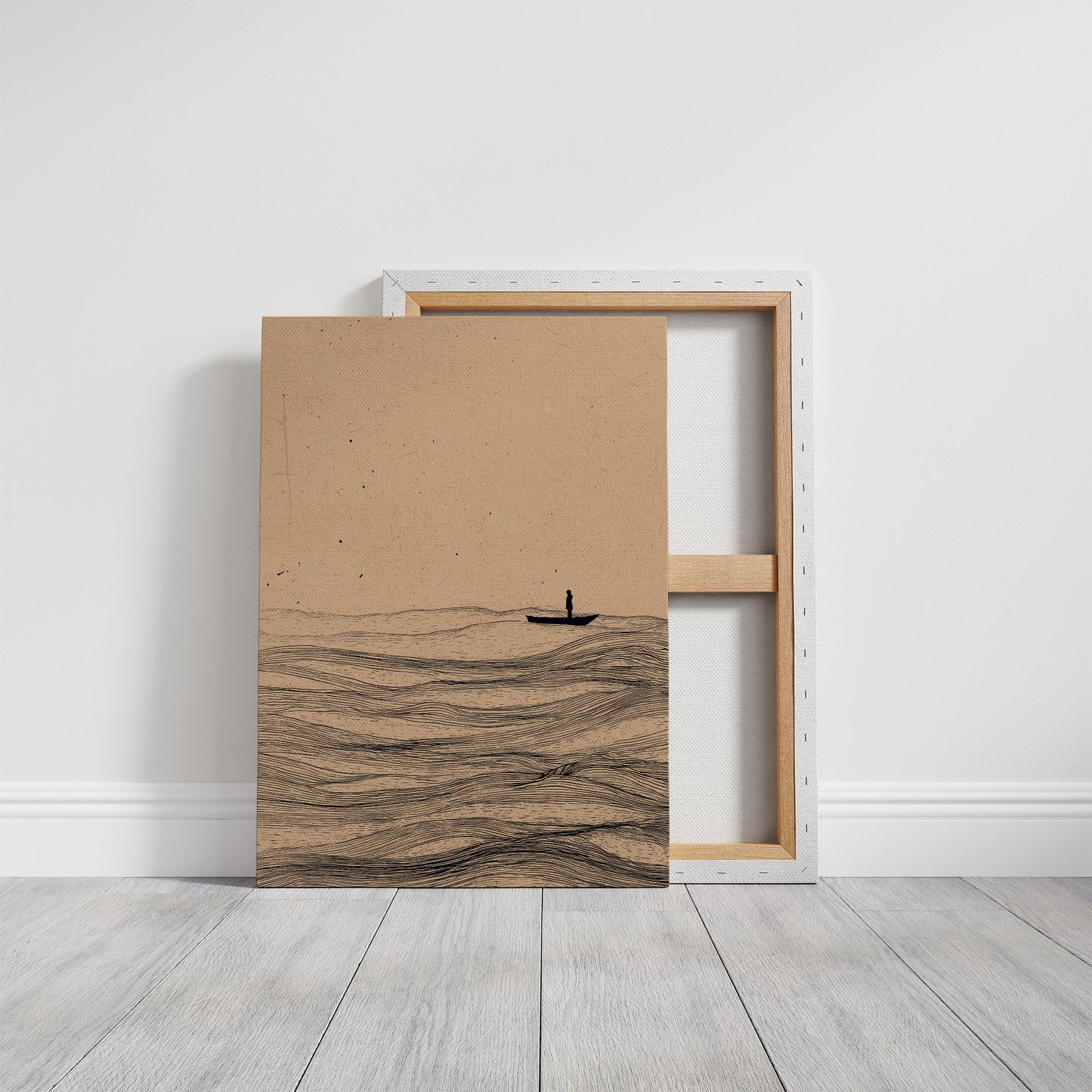 Solitary Voyage Through Endless Tides