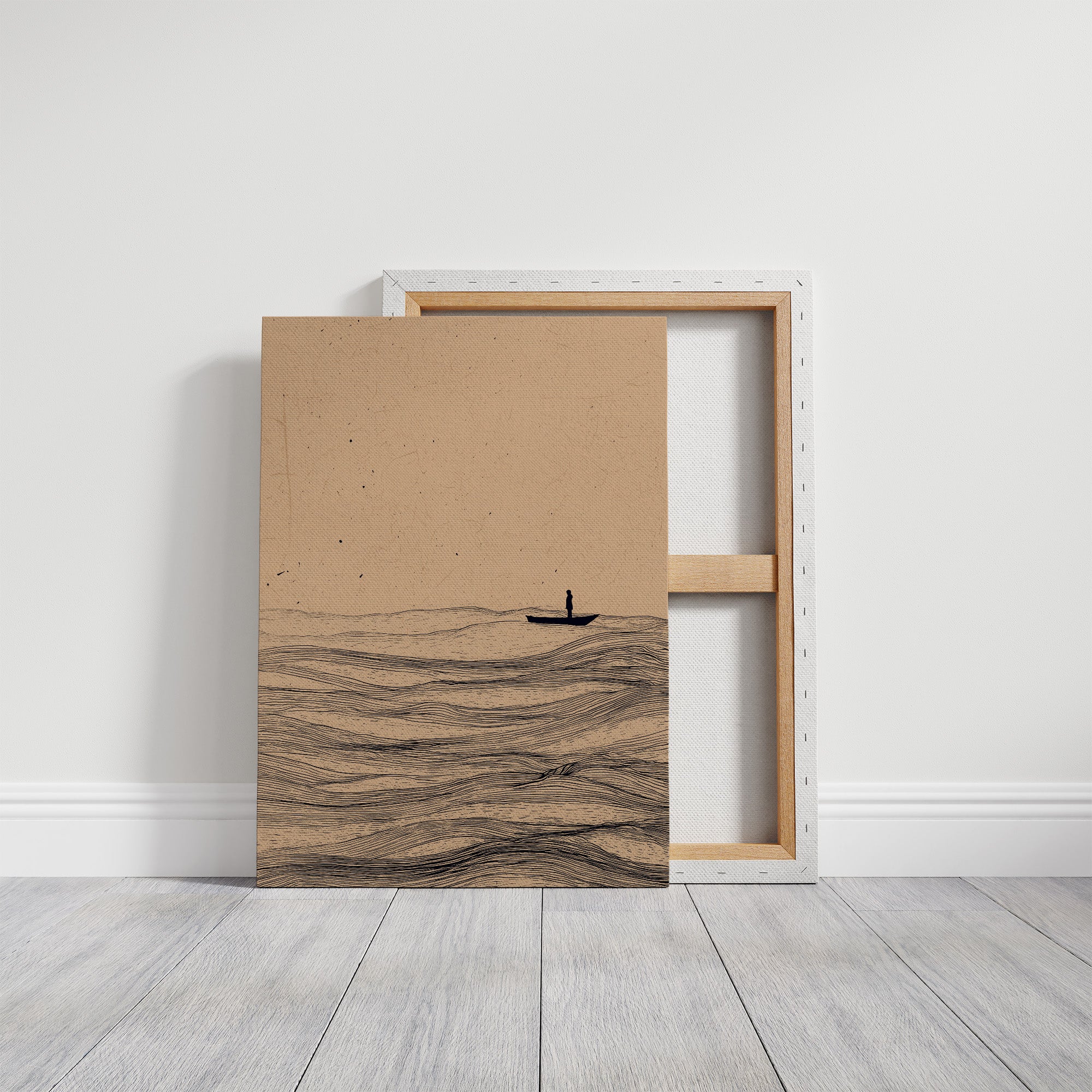 Solitary Voyage Through Endless Tides