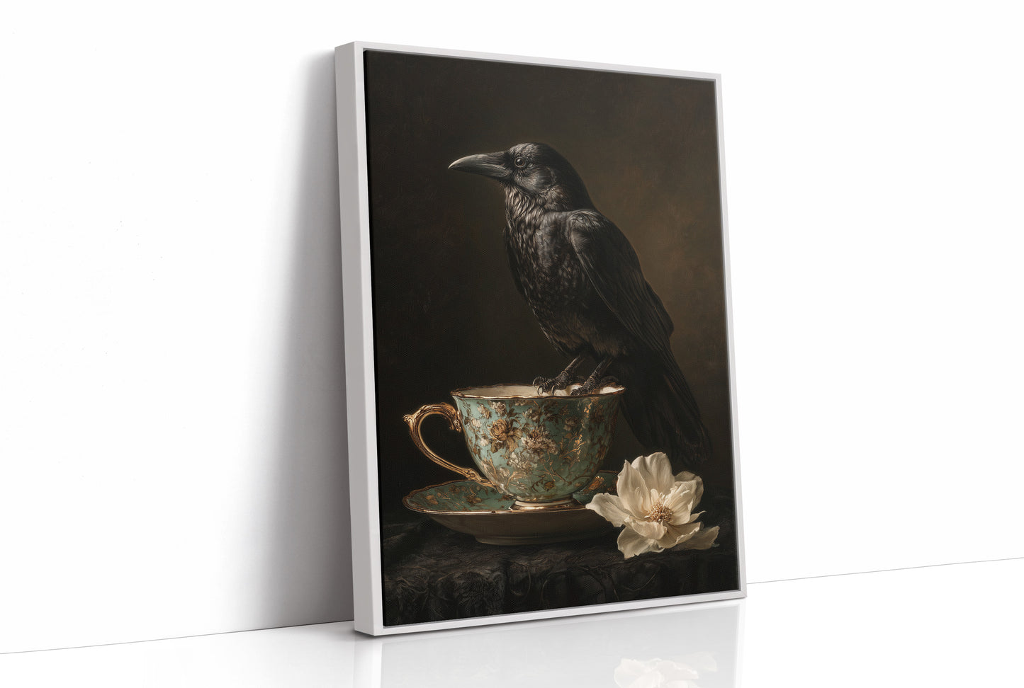 Raven's Teacup In Fading Light