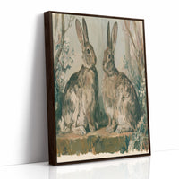 Two Hares, One Thicket