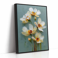 Cream Petals, Sage Light