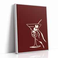 Martinis Dance On Burgundy Nights