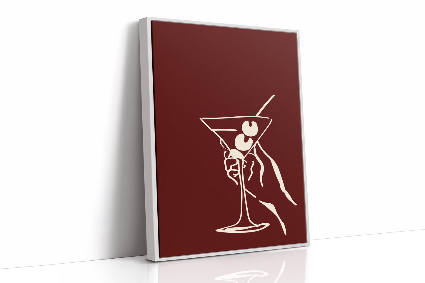 Martinis Dance On Burgundy Nights