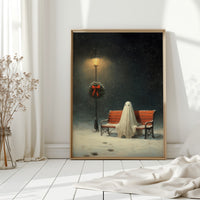 Silent Vigil Under Winter's Gaze