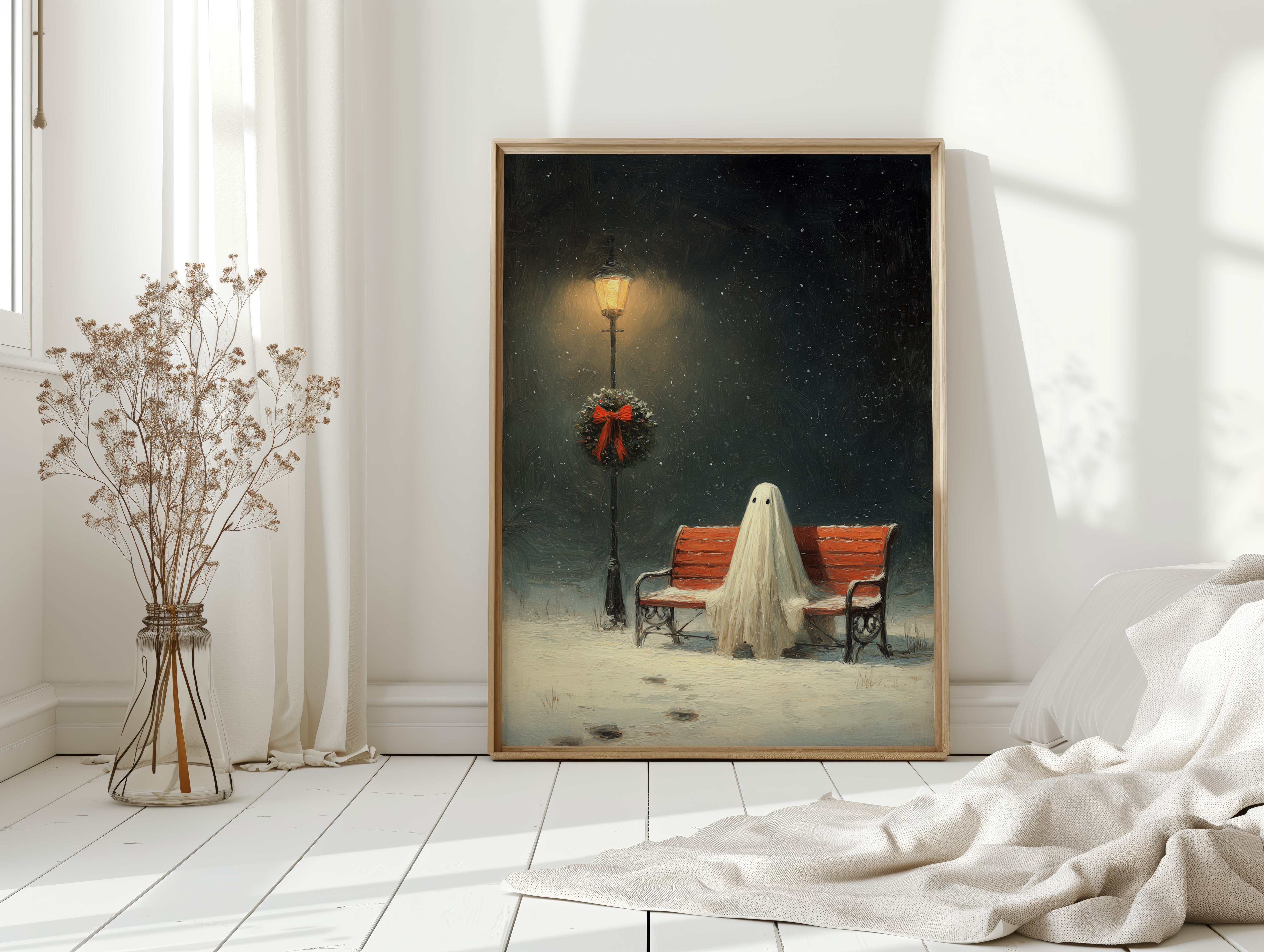 Silent Vigil Under Winter's Gaze