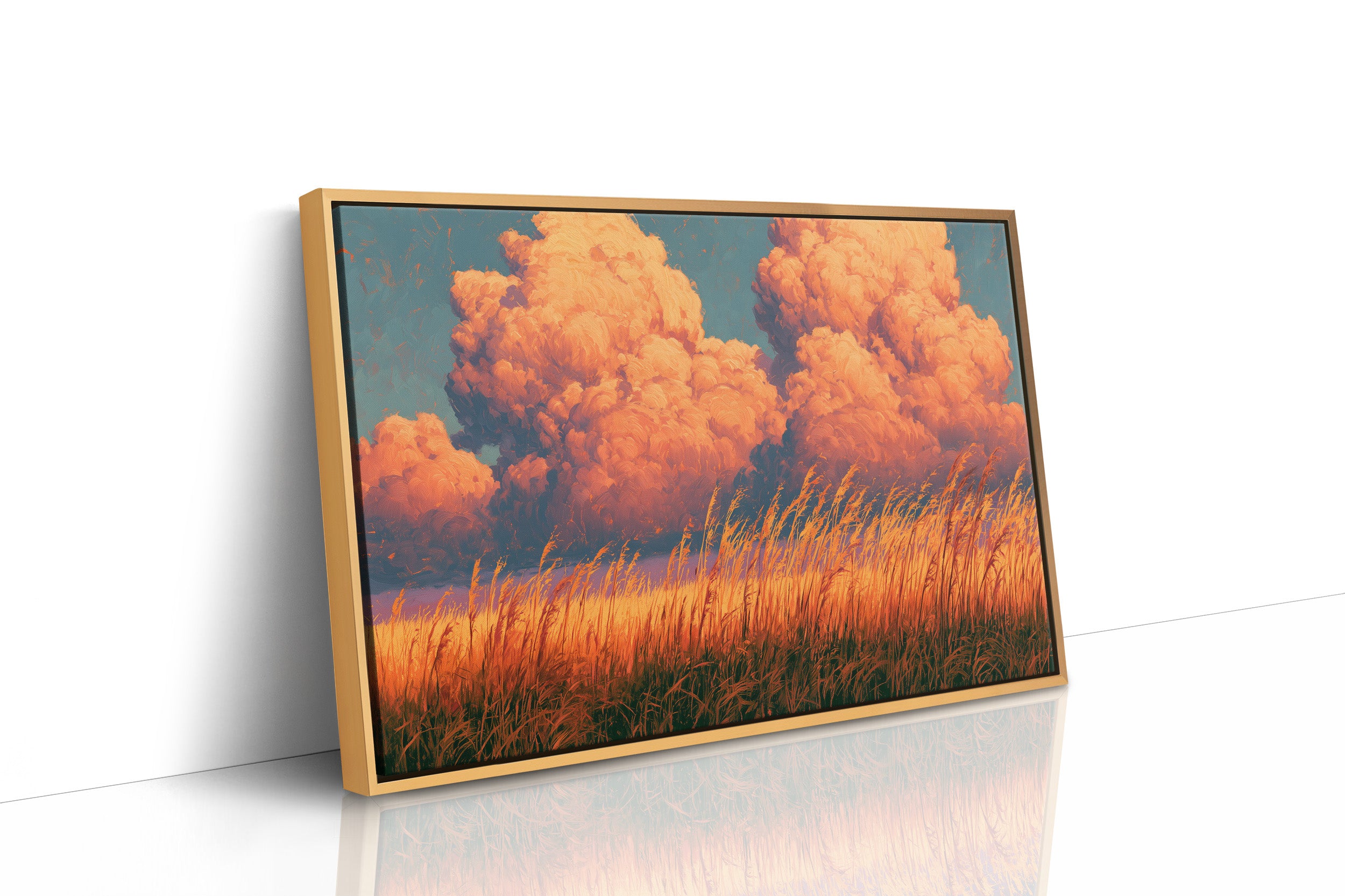 Windswept Prairie Grasses