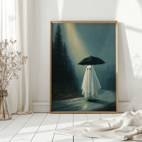 Beneath The Umbrella's Embrace