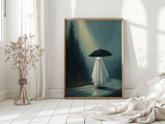 Beneath The Umbrella's Embrace