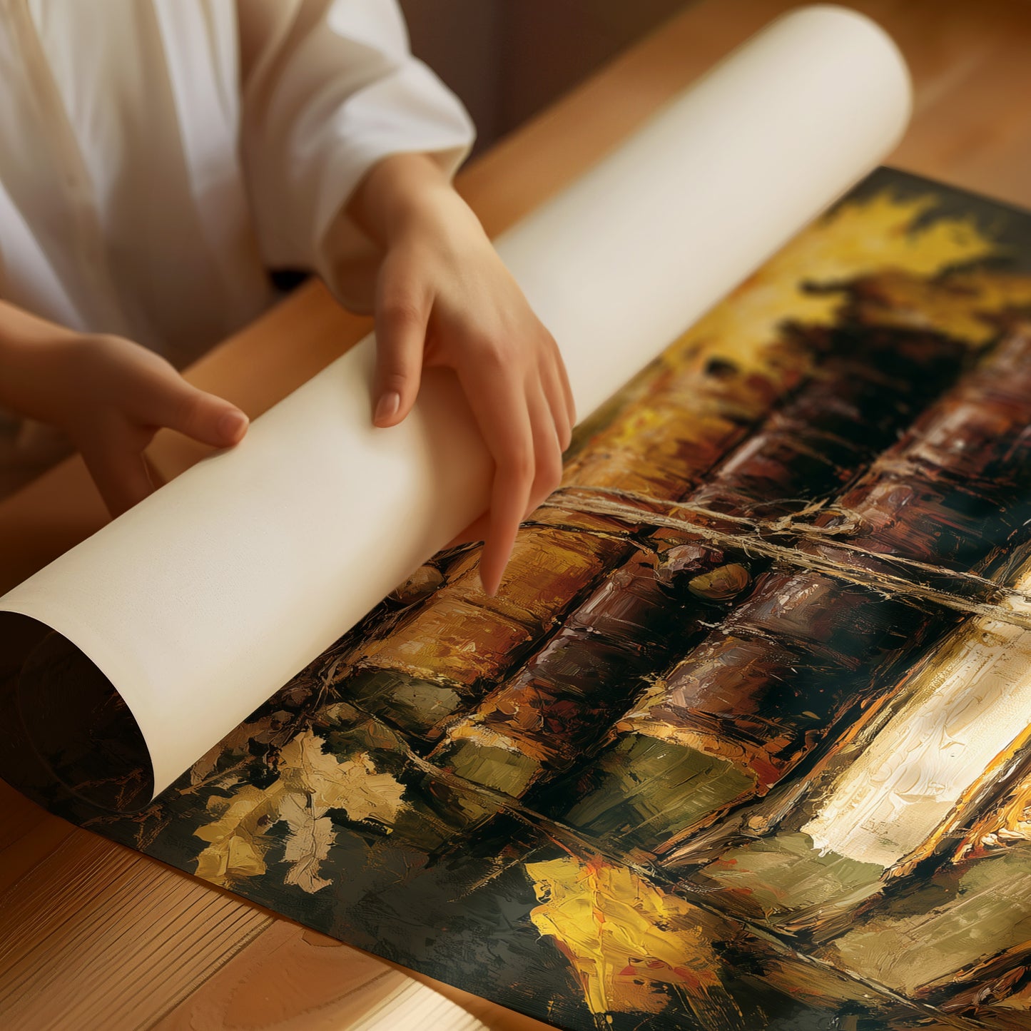 Scholar's Autumn, Stacked & Bound
