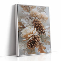 Pine Cones Dance In Winter Light