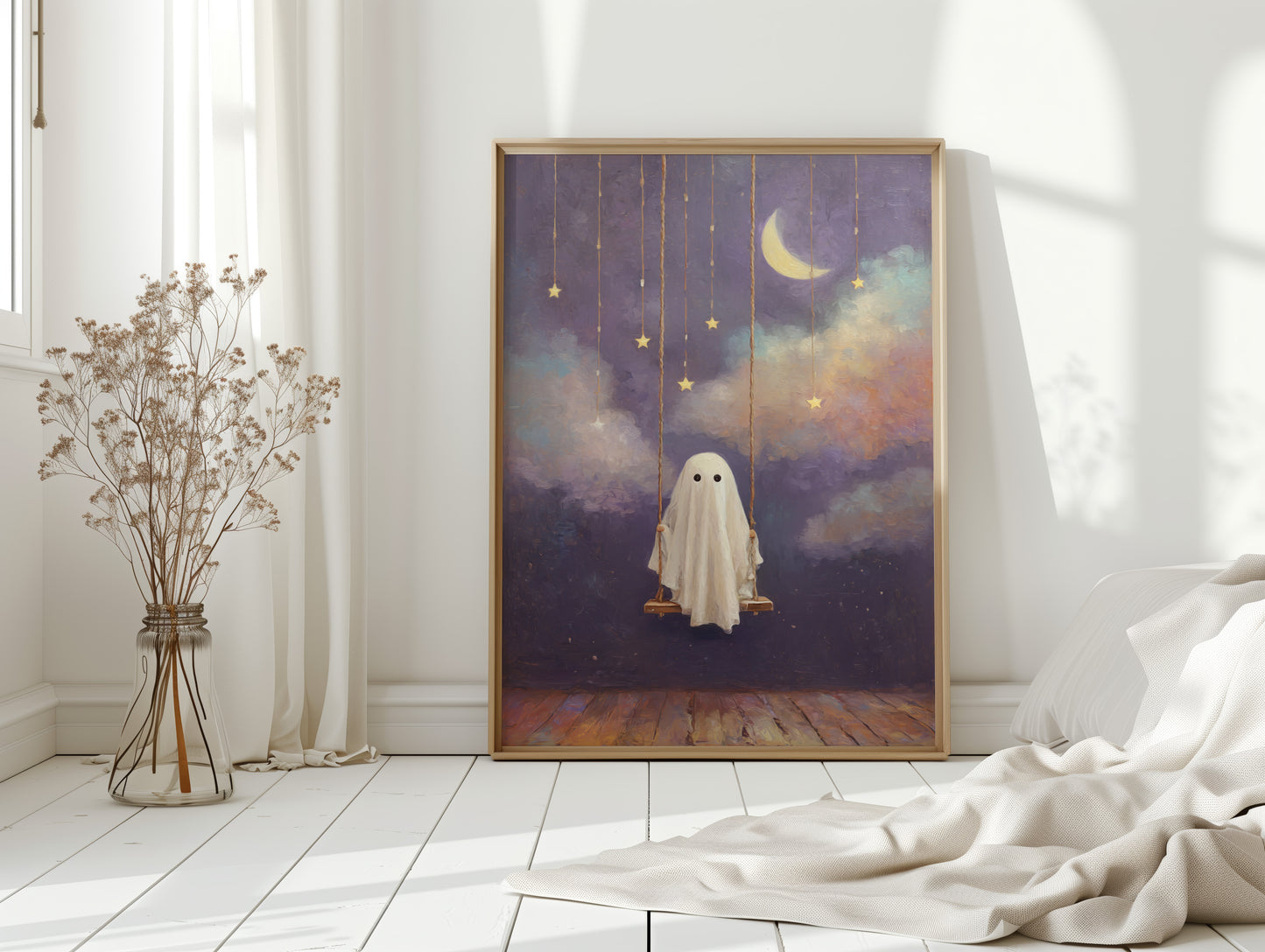Swinging Through Celestial Whimsy