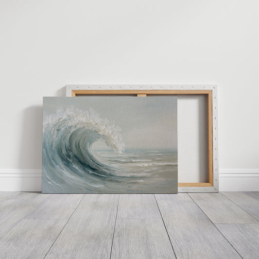 Ocean's Breath Curves Into Light