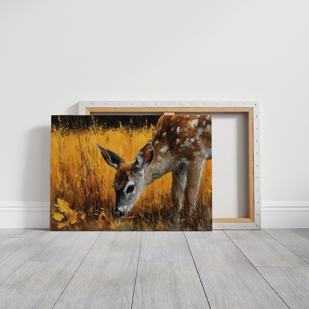 Close-Up Fawn, Mouth Full