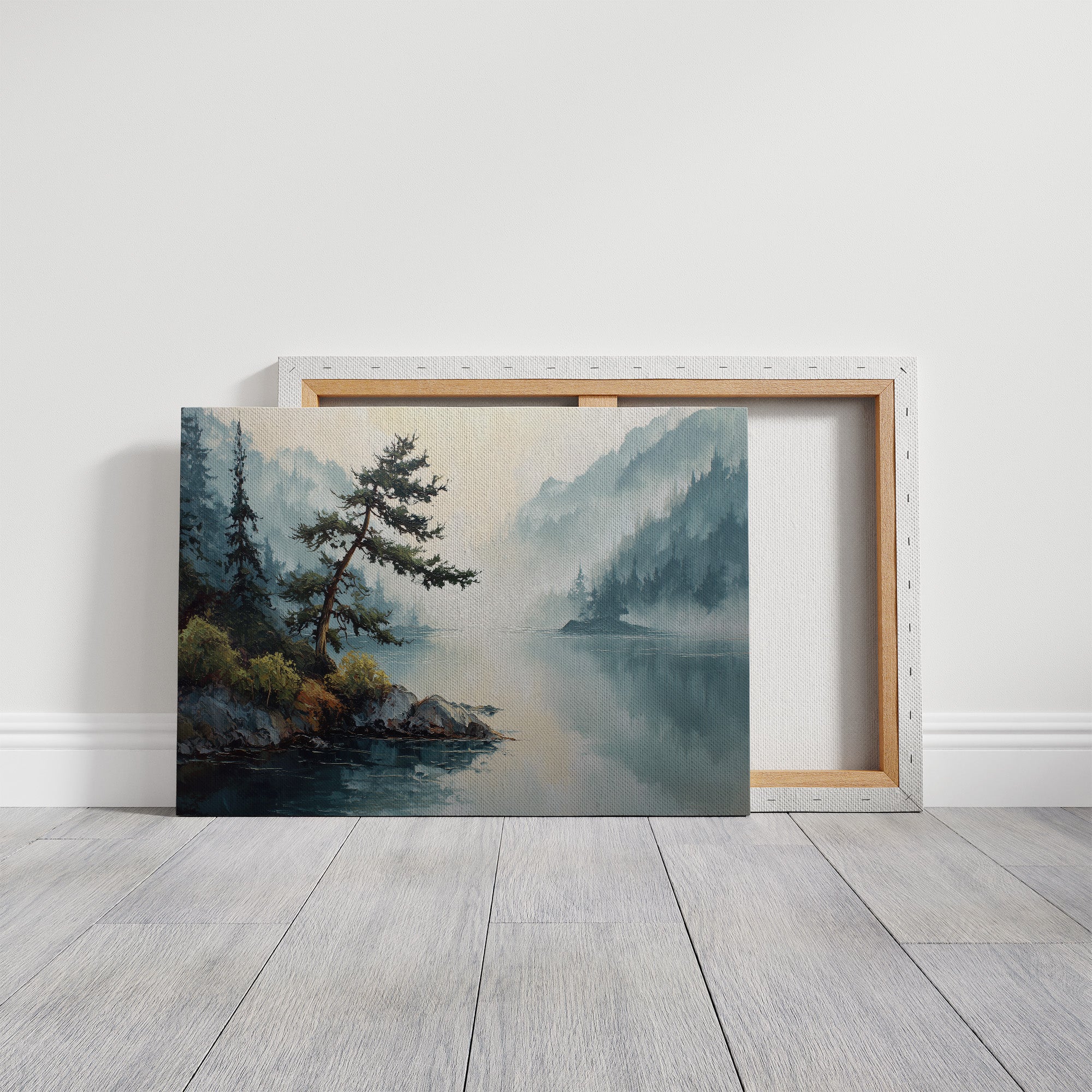 Lone Pine Guards Misty Waters